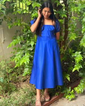 Blue Corset Dress